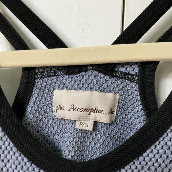 Black and Gray Maxi Dress - Picture 4 of 7